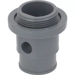 pesuvarren tuen kiinnitys, alempi, kierre 1¼", D1 ø 59 mm, D2 ø 43 mm, D3 ø 37 mm, H 65 mm, sisähalkaisija ø 31,5 mm