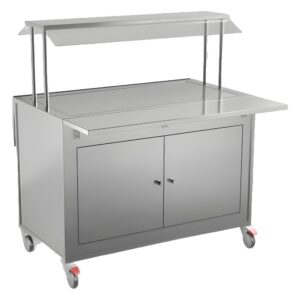 Buffetvaunu, neutraali, tasolla 1200 mm InoxBaltic NTB-1200
