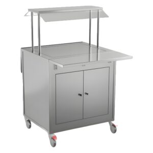 Buffetvaunu, neutraali, tasolla, 800 mm InoxBaltic NTB-800
