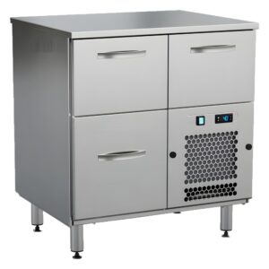 InoxBaltic Juomavetolaatikosto 800 mm, kolme laatikkoa