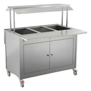 InoxBaltic Buffetvaunu, lämmin, 3xGN1/1-150