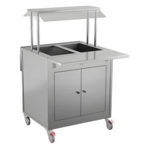 InoxBaltic Buffetvaunu, lämmin, 2xGN1/1-150