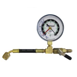 Vakuumimittaritaulu 80 mm 0-1000 mbar. 2 x 1/4"